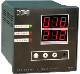 Monitor Dual TDS HM-Digital PS-202 + dual alarm.