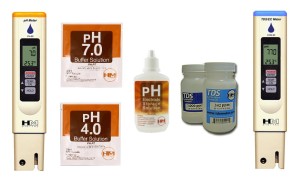 Konduktometr COM80 +Ph-Metr PH80 + zestaw płynów eksploatacyjnych
