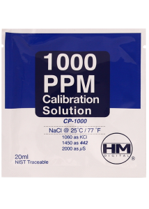 Płyn 1000 ppm - saszetka do kalibracji TDS i EC
