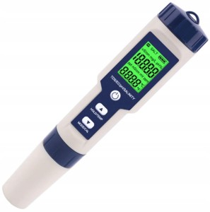 Miernik Combo 5IN1 pH/EC/TDS/SALINITY/Temperatura